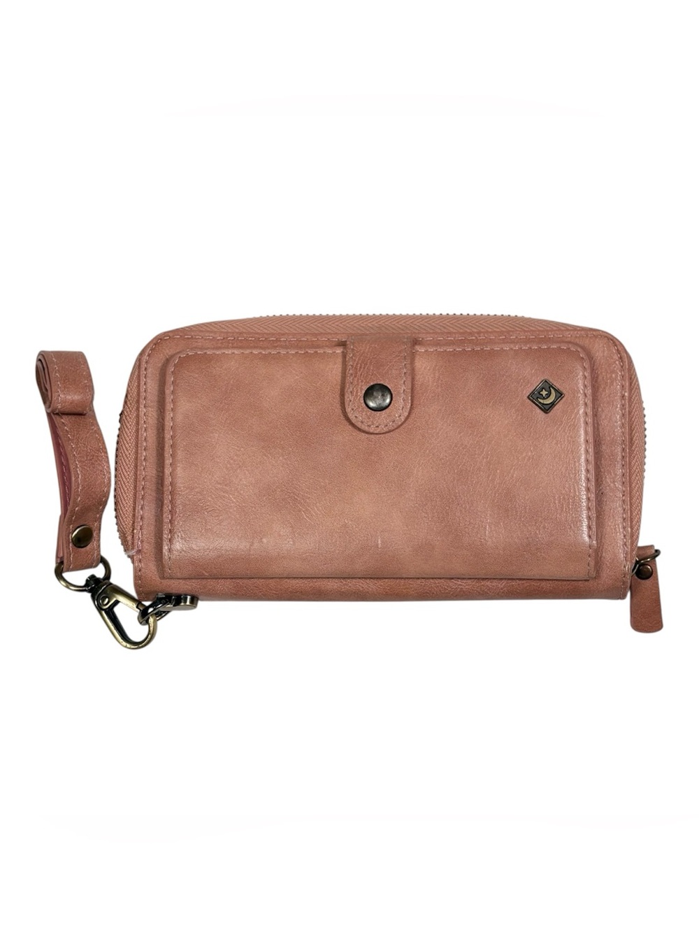 Blush Pink Wristlet Wallet